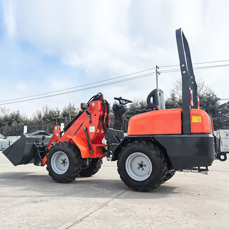 الجرافة ذات العجلات المدمجة