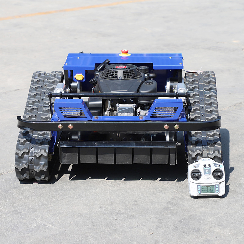 جزازة العشب المنحدرة التي يتم التحكم فيها عن بعد