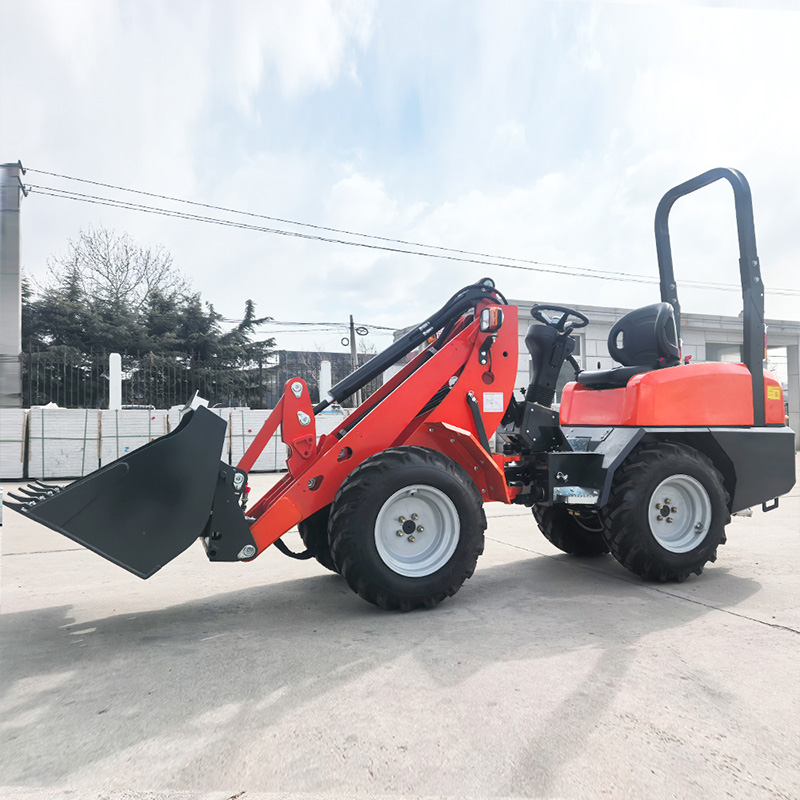 الجرافة ذات العجلات المدمجة