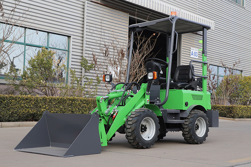 الجرافة ذات العجلات المدمجة