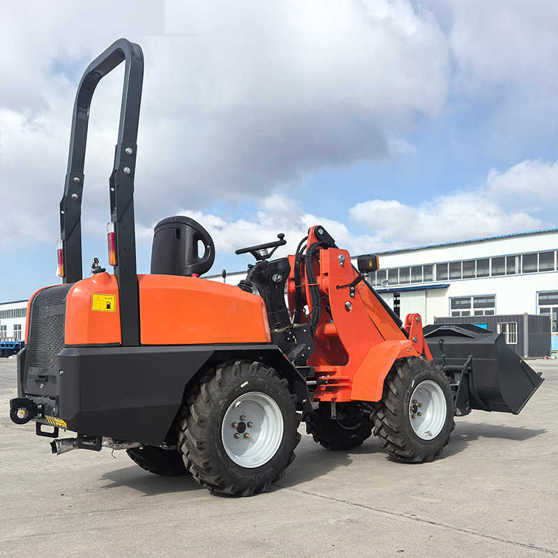 الجرافة ذات العجلات المدمجة