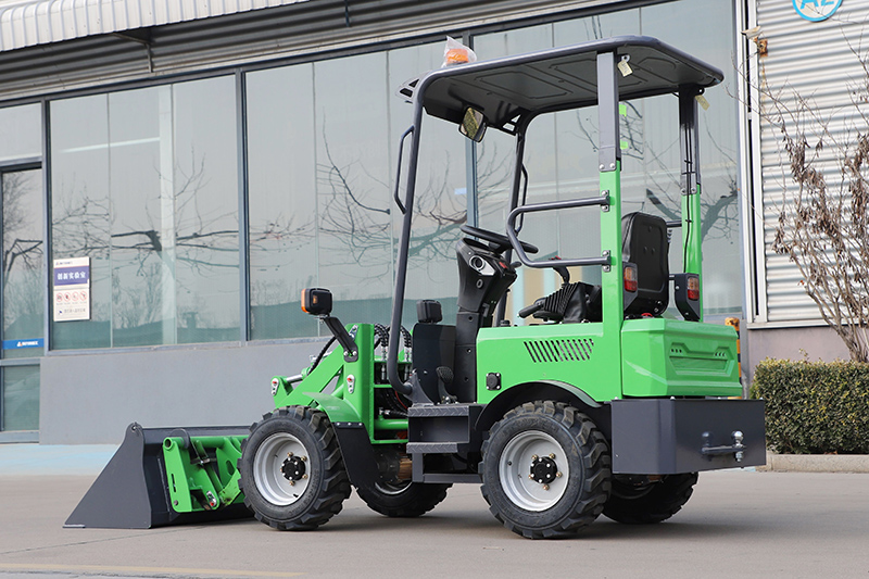 الجرافة ذات العجلات المدمجة