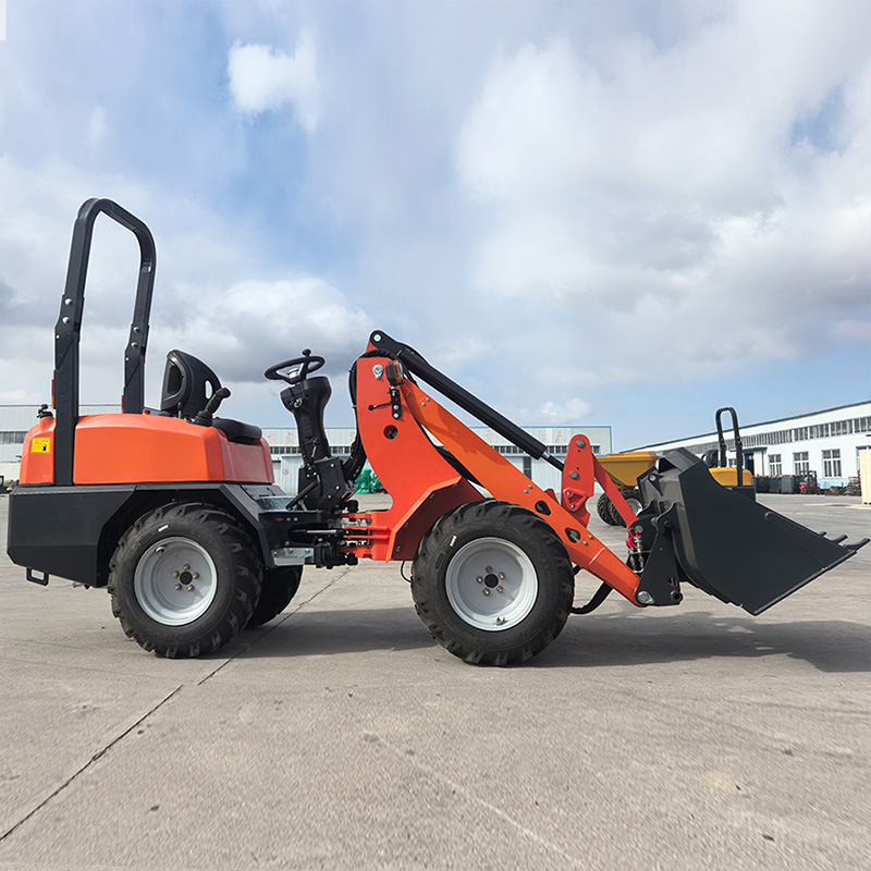 الجرافة ذات العجلات المدمجة