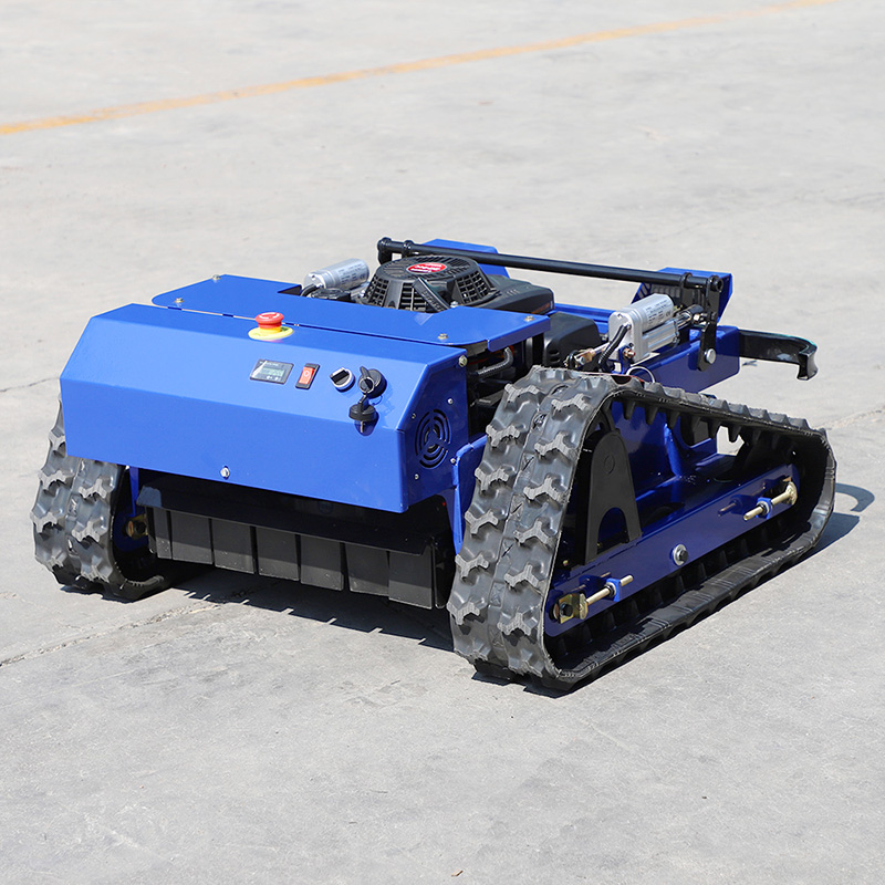 جزازة العشب المنحدرة التي يتم التحكم فيها عن بعد