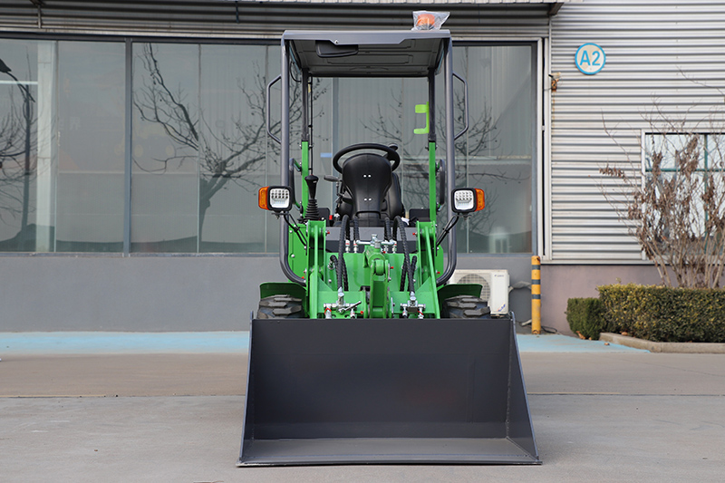 الجرافة ذات العجلات المدمجة