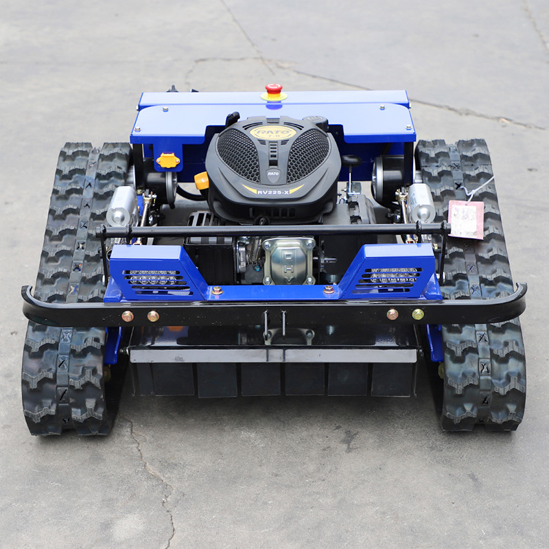 جزازة العشب المنحدرة التي يتم التحكم فيها عن بعد