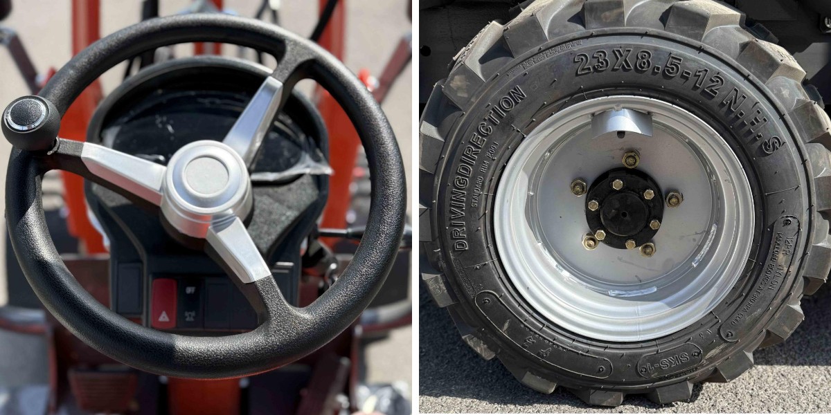 رافعة عجلات كهربائية صغيرة