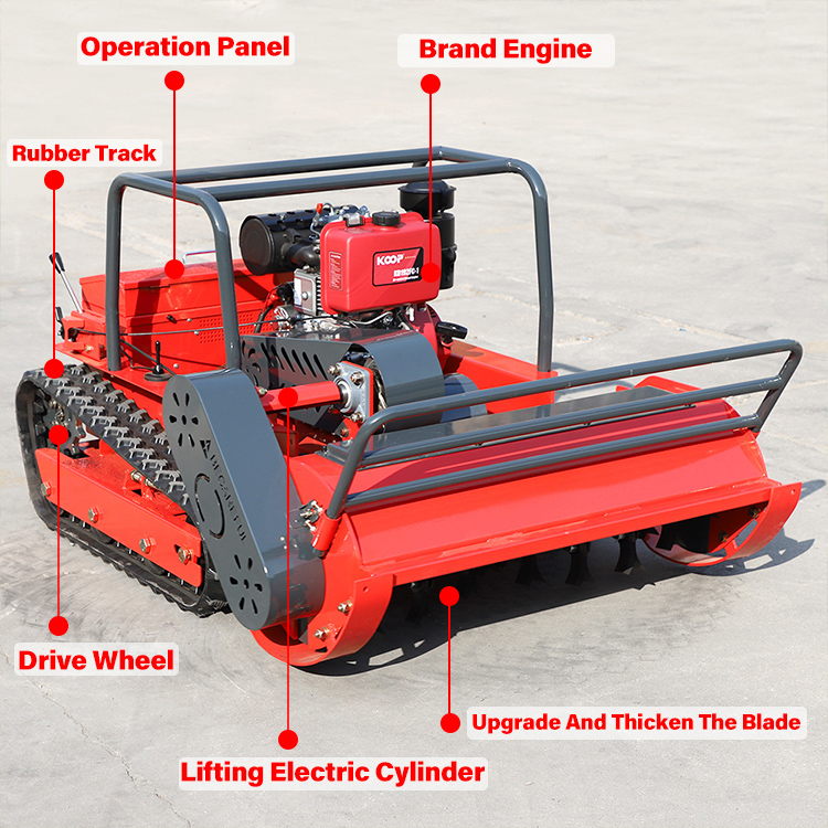 جزازة العشب عن بعد