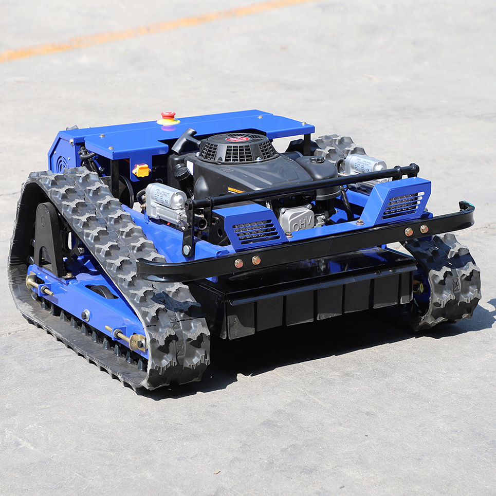 جزازة العشب المنحدرة التي يتم التحكم فيها عن بعد