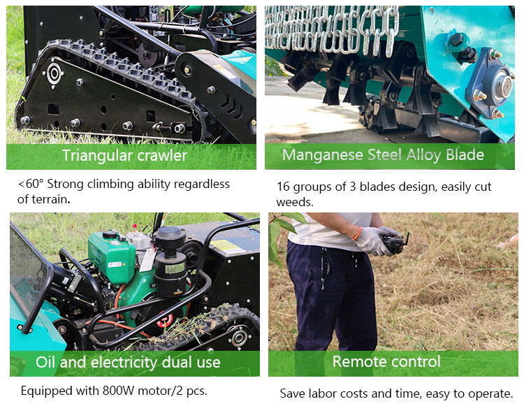 أصبحت جزازات التحكم عن بعد شائعة وتحدث ثورة في صيانة العشب