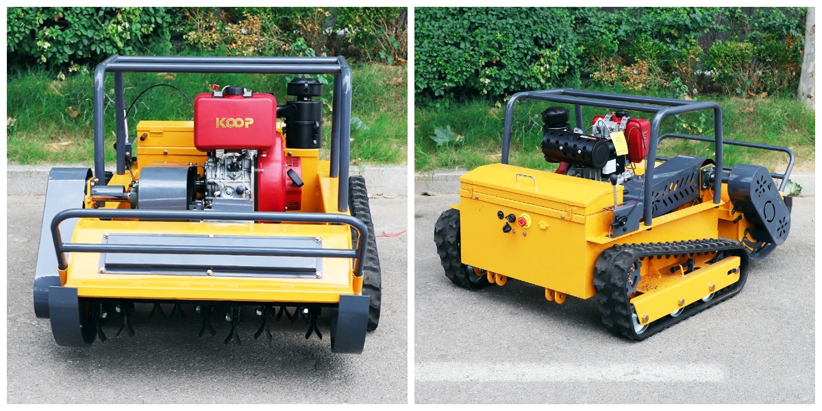 جزازة العشب ذاتية الدفع التي تعمل بالبنزين